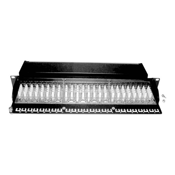 DESKTOP CAT 6A PATCH PANEL SHIELDED CL