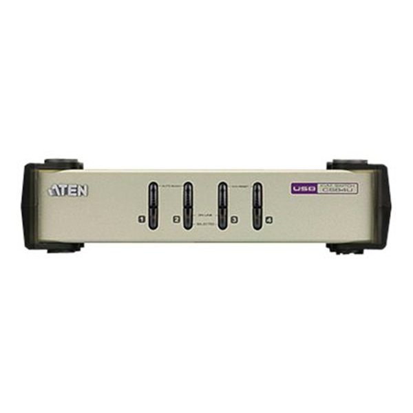 Desktop KVM 4 Port PS2/USB KVM/Console/PC PS2/USB