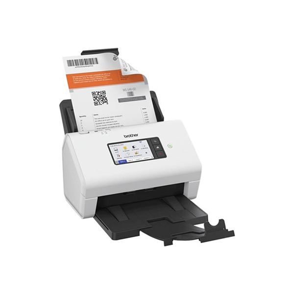 Desktopscanner dubbelzijdig scannen 60 ppm (dubbelzijdig zwart-wit/kleur) 600 x600 dpi 1024MB USB host 10.9 cm LCD touchscreen 100 vel ADF