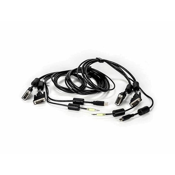 DH DVI-D CABLE USB AUDIO - 6FT