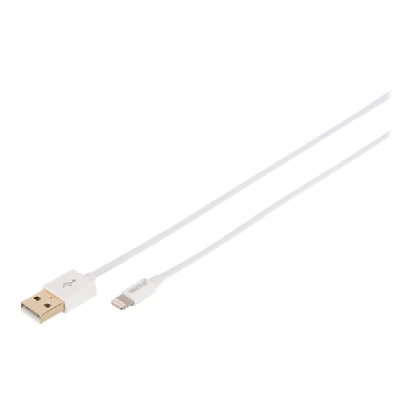 DIGITUS Lightning-kabel - Lightning / USB - 1 m DIGITUS Lightning-kabel - Lightning / USB - 1 m