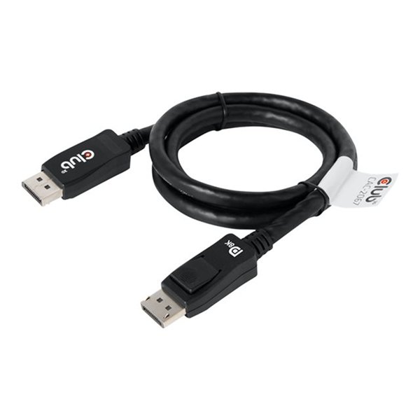 DisplayPort 1.4 HBR3 Cable M/M 1meter 8K60Hz Poly Bag