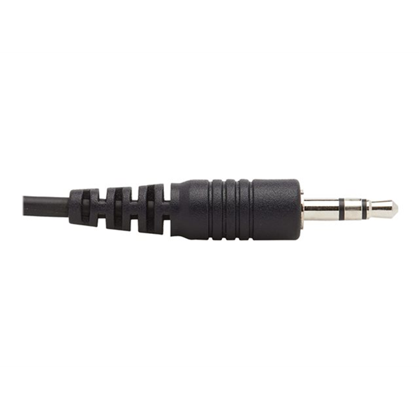 DisplayPort KVM Cable Kit - DP USB 3.5 mm Audio (3xM/3xM) + USB (M/M) + DP (M/M) 4K 6 ft. (1.83 m) Black