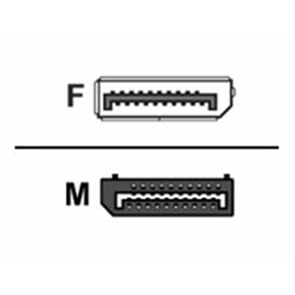 DP to Mini-DP Adapt. for D2CIM-DVUSB-DP
