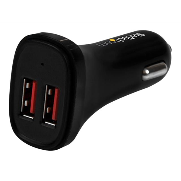 Dual Port USB Car Charger - 24W/4.8A