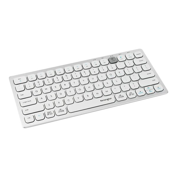 Dual Wireless Compact Keyboard - White