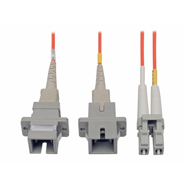 Duplex Multimode 62.5 125 Fiber AdapterLC-SC M F 1 ft. 0.31 m