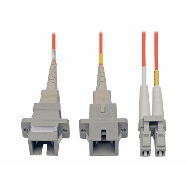 Duplex Multimode 62.5 125 Fiber AdapterLC-SC M F 1 ft. 0.31 m