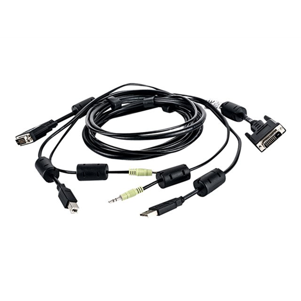 DVI-D CABLE USB AUDIO - 6FT