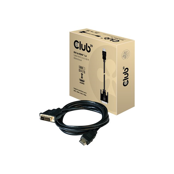 DVI-D TO HDMI 1.4 CABLE M/M 2meter