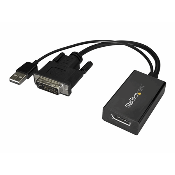 DVI to DisplayPort Adapter - USB Power