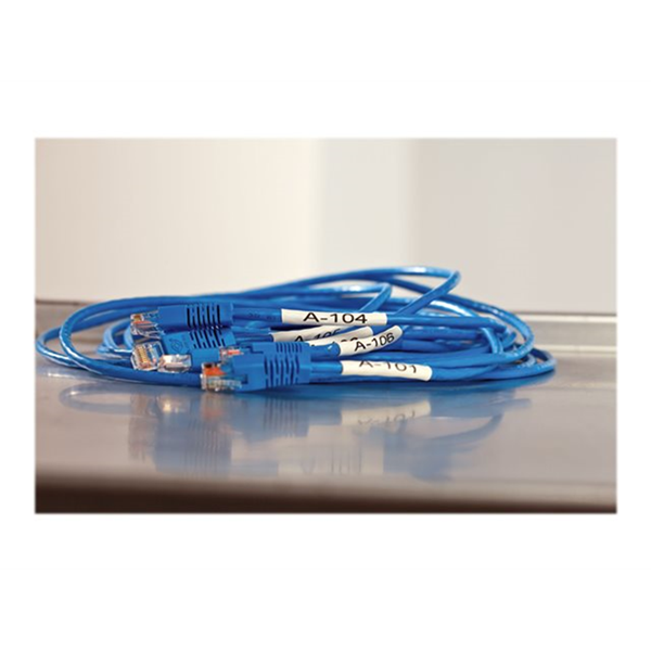 DYMO XTL 1i (24 mm) Heat-Shrink Tube Black on White