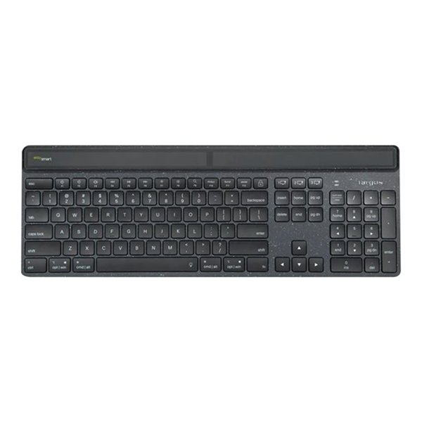 EcoSmart Energy Harvesting Antimicrobial Bluetooth Keyboard (DE)