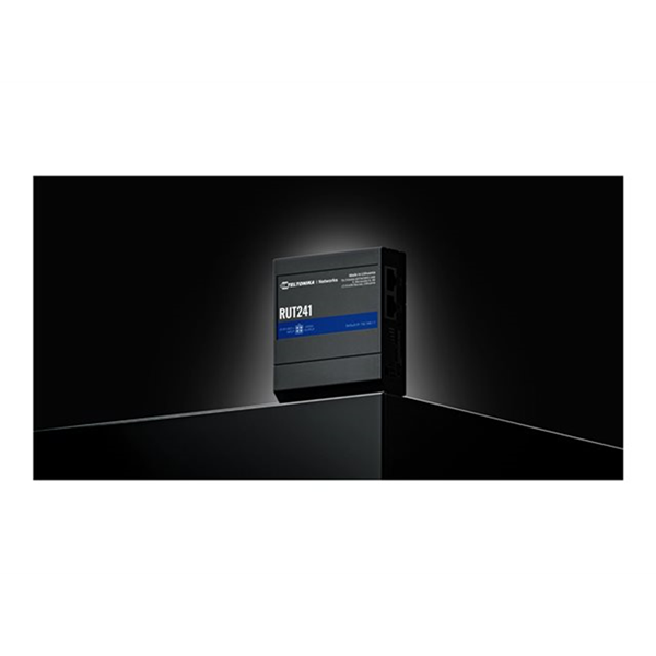 Equipped with 4G LTE Wi-Fi and two Ethernet ports RUT241 offers unstoppable connection continuity with automatic WAN failover.