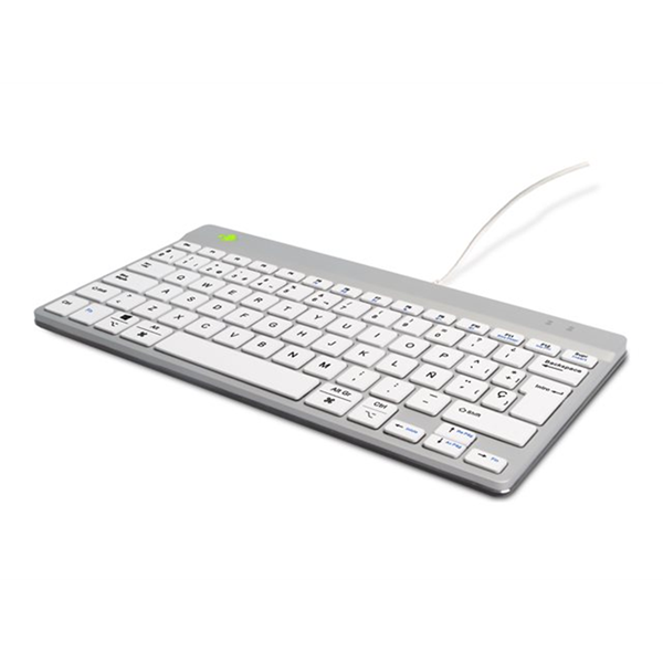 Ergonomic KB Comp QWERTY(ES) wired white