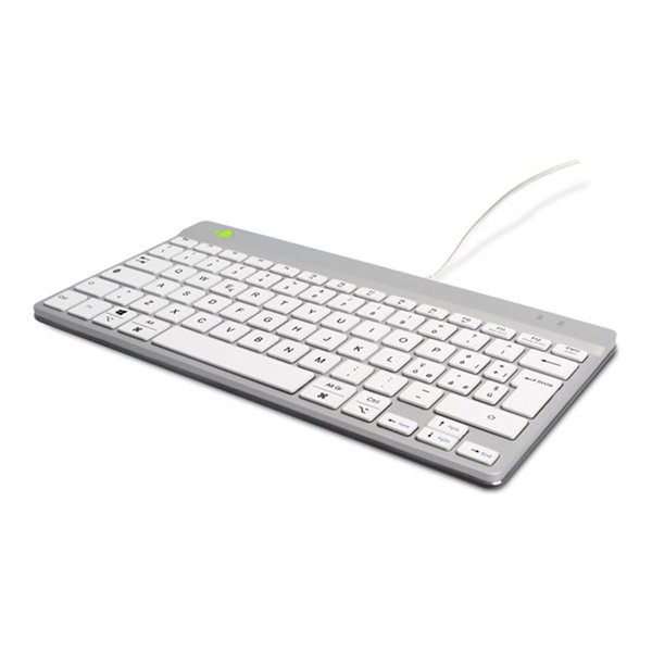 Ergonomic KB Comp QWERTY(IT) wired white