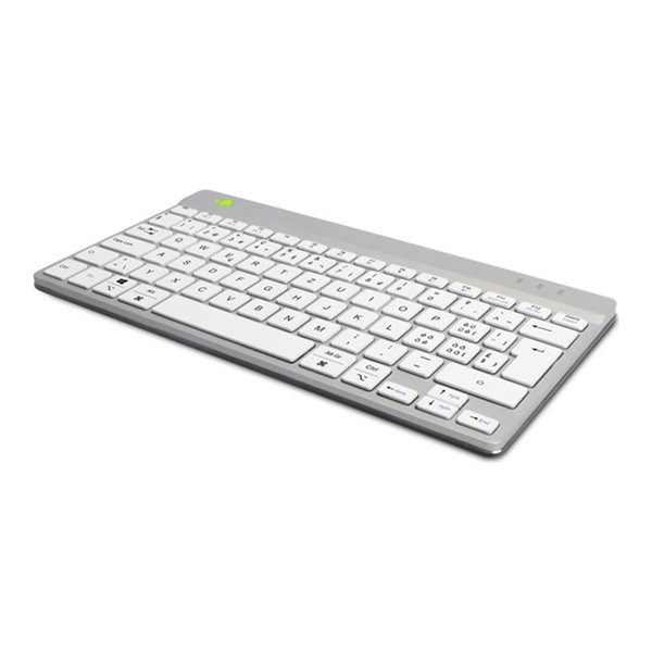 Ergonomic KB Comp QWERTZ(CH) Bluet white