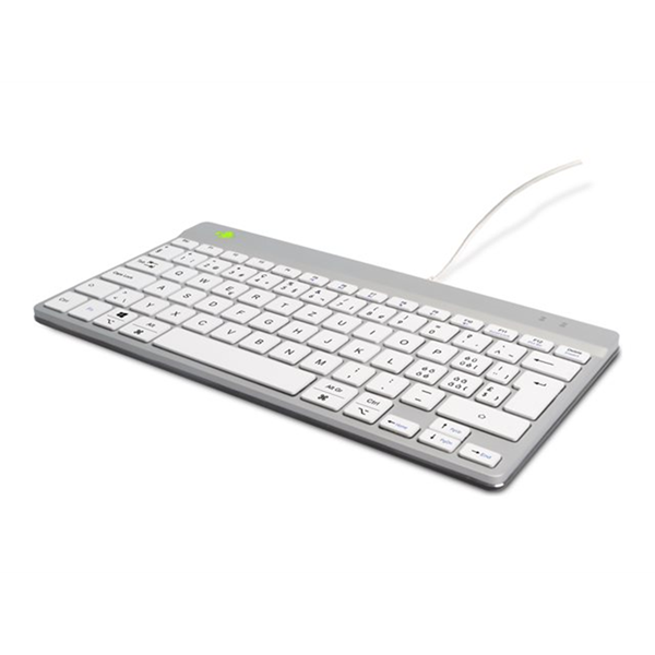 Ergonomic KB Comp QWERTZ(CH) wired white