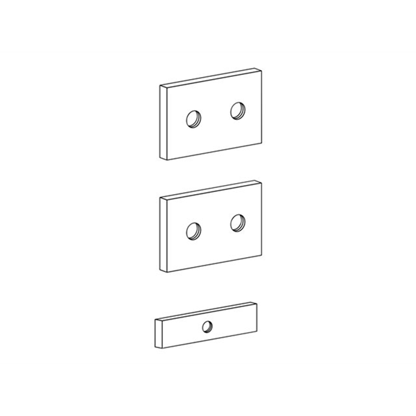 Ergotron bevestigingscomponent - zink