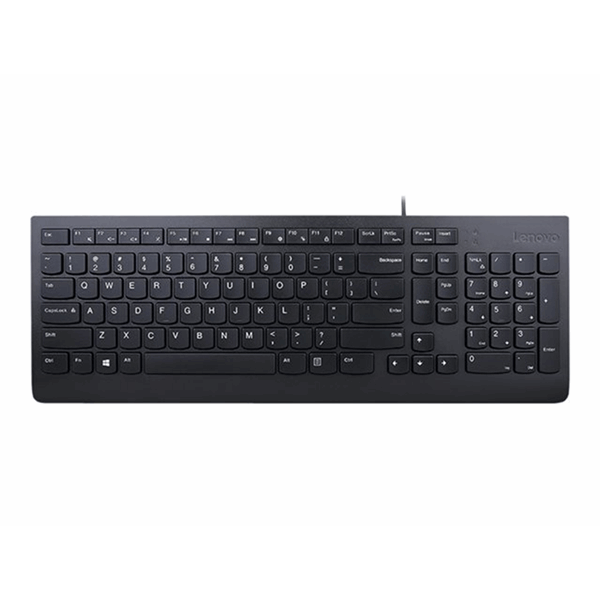 Essential Wired keyb. Black US Euro 103P