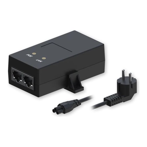 EU Single Port Gigabit Passive PoE Injector 24W