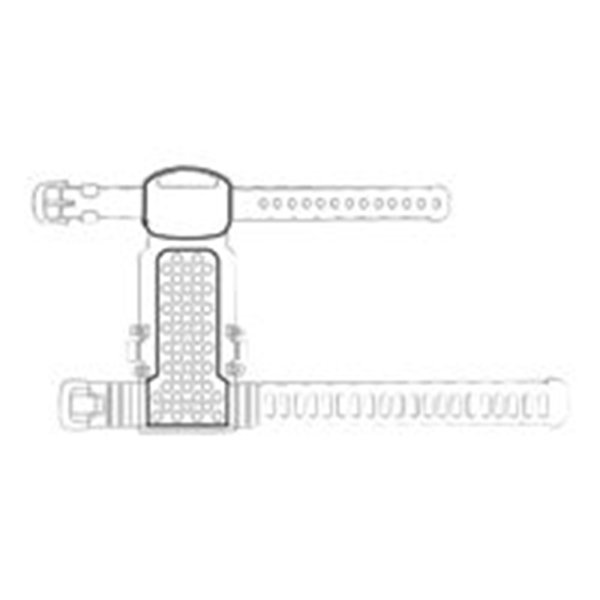 Extended armband w/wrist pad