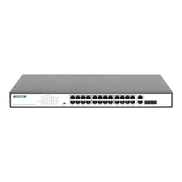 Fast Ethernet PoE Switch 24-port PoE