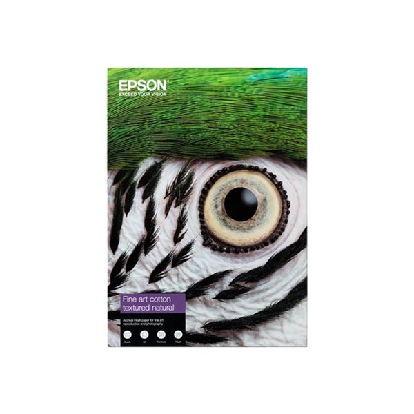 Fine Art Cotton Textured Natur II A2 25