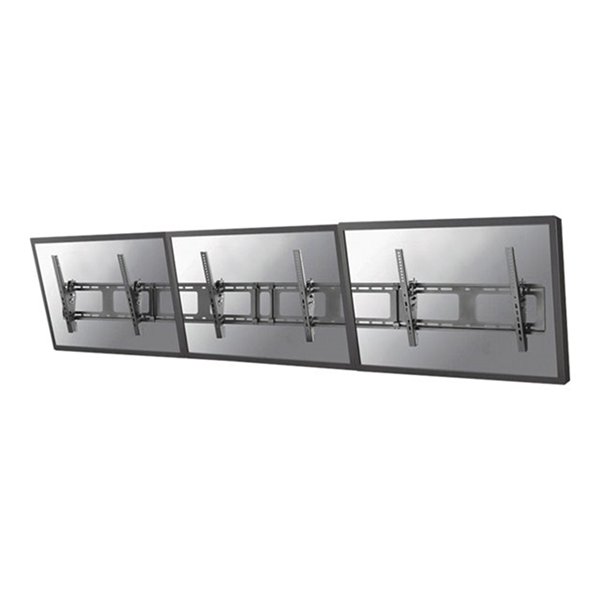 Flat Screen Wall Mount for menu board -3 screens - landscape