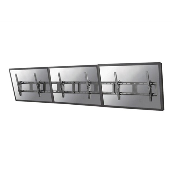 Flat Screen Wall Mount for menu board -3 screens - landscape