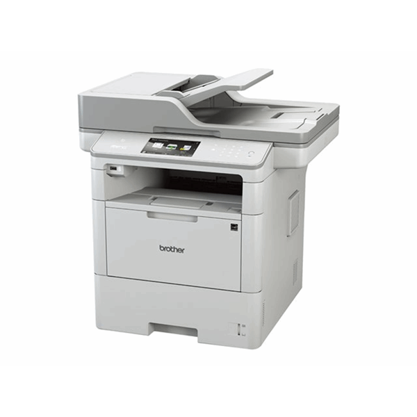 Flatbed ADF zwart-wit A4 laserprinter/copier/kleurenscanner fax/PC-fax 50ppm 1200dpi 1GB papierlade 