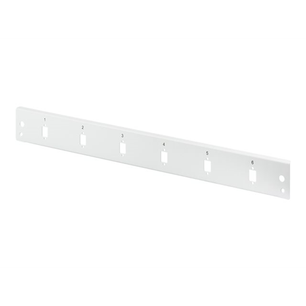 FO front panel, 1U, quick lock, 6x SC SX