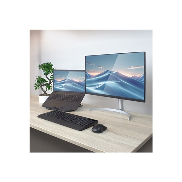 Foldable laptop stand with 7 height settings