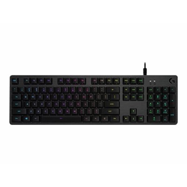 G512 CARBON LIGHTSYNC RGB  Mechanical Gaming Keyboard with GX Brown switches - CARBON - US INT L - I