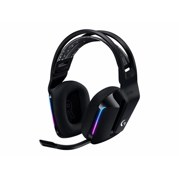 G733 LIGHTSPEED Wireless RGB Gaming Headset - BLACK - EMEA G733 LIGHTSPEED Wireless RGB Gaming Headset - BLACK - EMEA