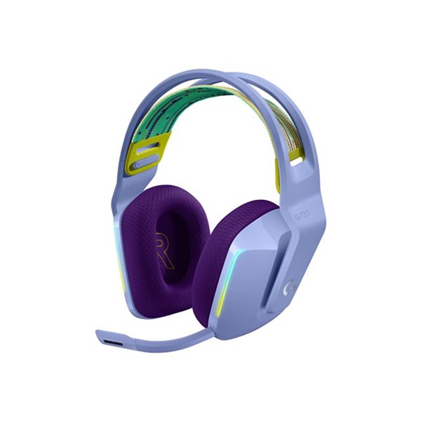 G733 LIGHTSPEED Wireless RGB Gaming Headset - LILAC - EMEA