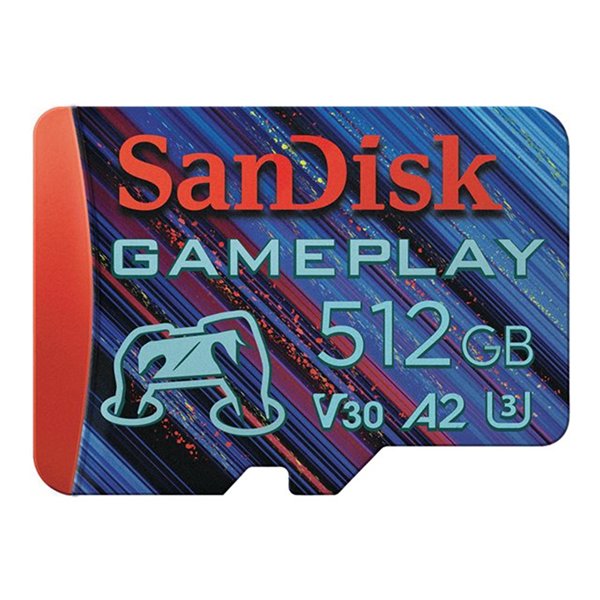 GamePlay microSDXC UHS-I Card 512GB