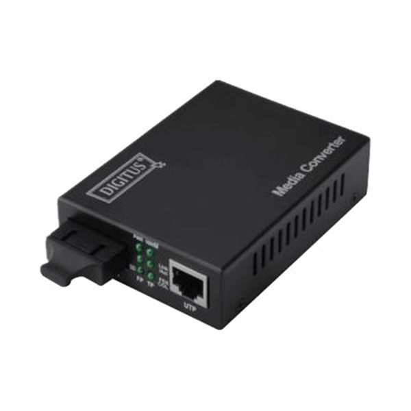 Gigabit Ethernet Media Converter, Single