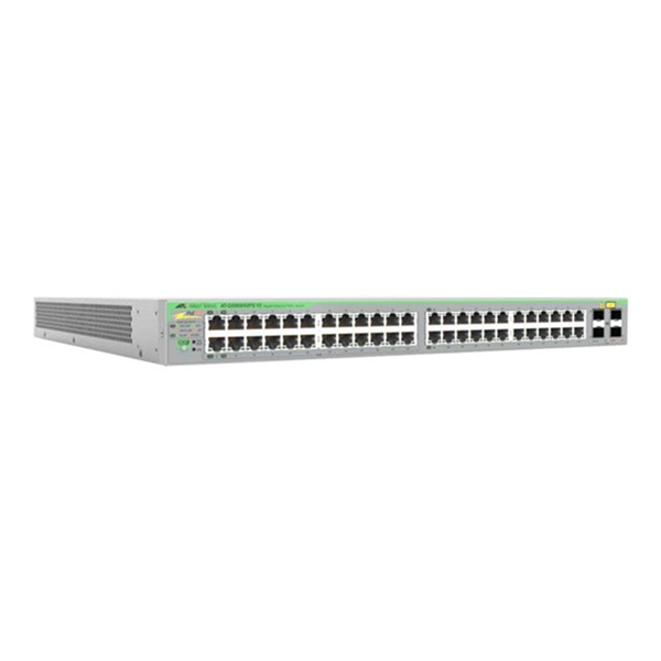 Gigabit webSmart switch 24x 10/100/1000-T PoE+ 24x 10/100/1000-T 4x SFP Ports and single fixed PSU EU Power Code