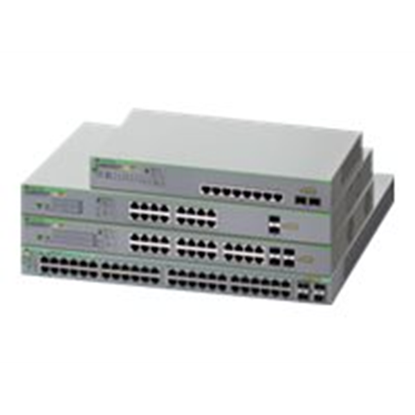 Gigabit webSmart switch 24x 10/100/1000-T PoE+ 4x SFP Ports and single fixed PSU EU Power Code
