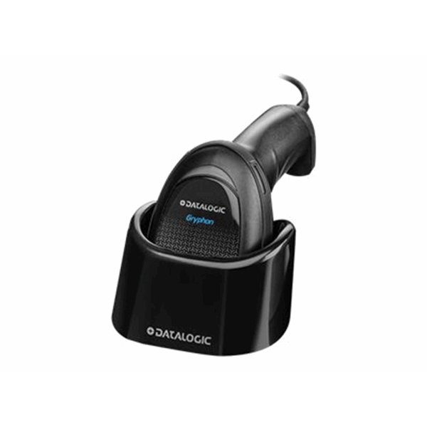 Gryphon I GD4520 - Kit - 2D Mpixel Imager - USB-only - Black (Kit includes Scanner - USB Cable 90A052258 and Stand)