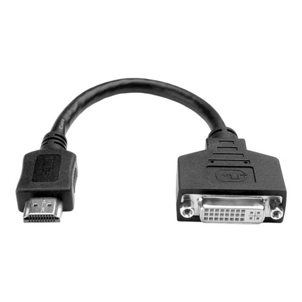 HDMI to DVI Adapter Video Converter HDMI-M to DVI-D F 8-in. 20.32 cm