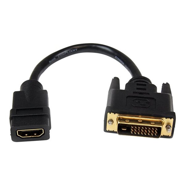 HDMI to DVI-D Video Cable Adapter - F/M