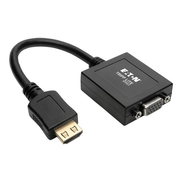 HDMI to VGA with Audio Converter Cable Adapter for Ultrabook Laptop Desktop PC M F 6-in. 15.24 cm