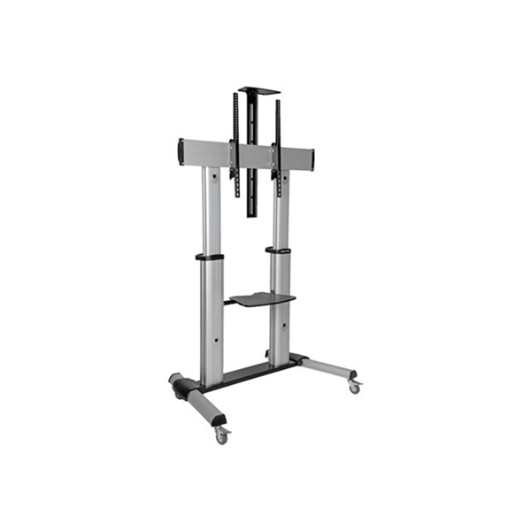 Heavy-Duty Rolling TV Stand Height Adjustable 60i 100i Screens Heavy-Duty Rolling TV Stand Height Adjustable 60i 100i Screens