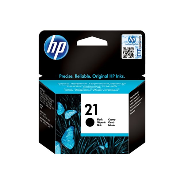 HP 21 BLACK ORIGINAL INK EN/RU/FR/PL/CZ/