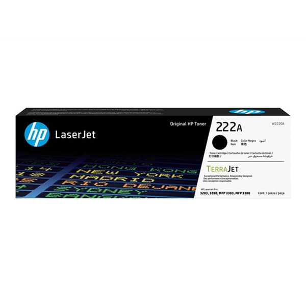 HP 222A BLACK ORIGINAL LASERJET TONER