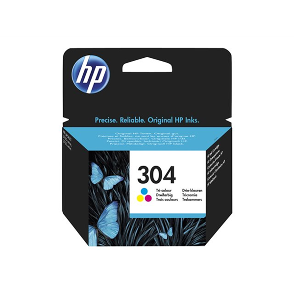 HP 304 TRI-COLOR ORIGINAL INK EN/PL/HU/C