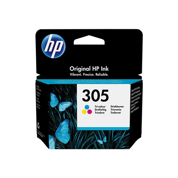 HP 305 Tri-color Original Ink Cartridge