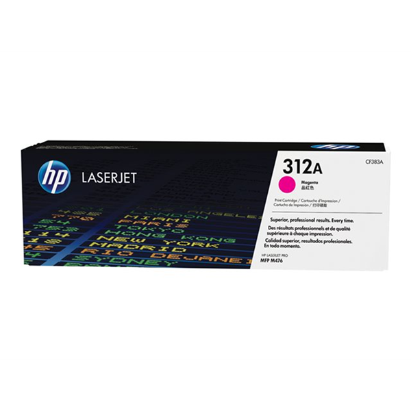 HP 312A originele toner cartridge magenta standard capacity 2.700 sheets 1-pack